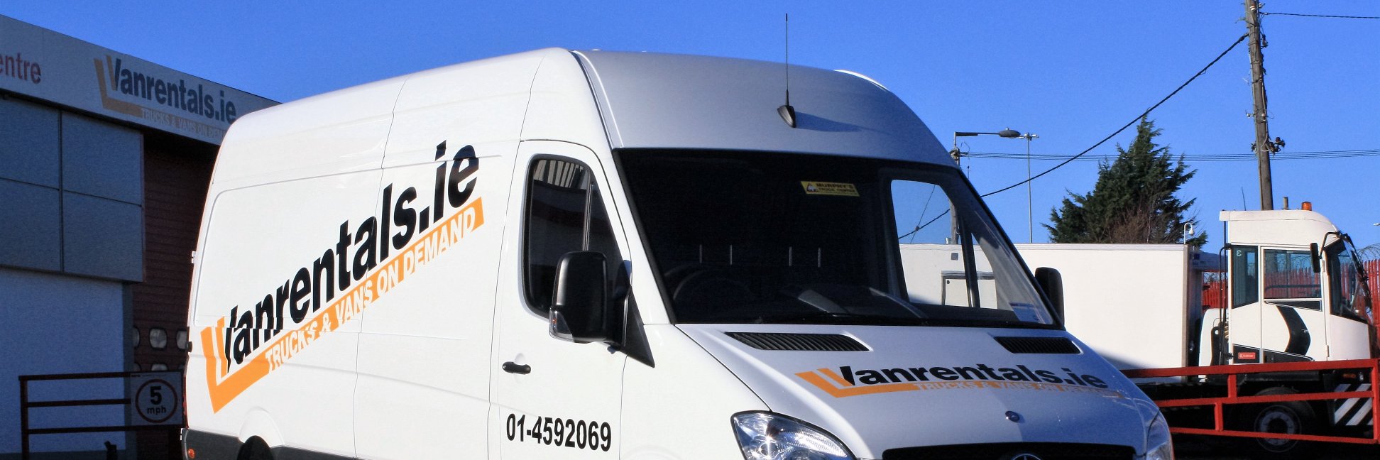 Vanrentals.ie banner