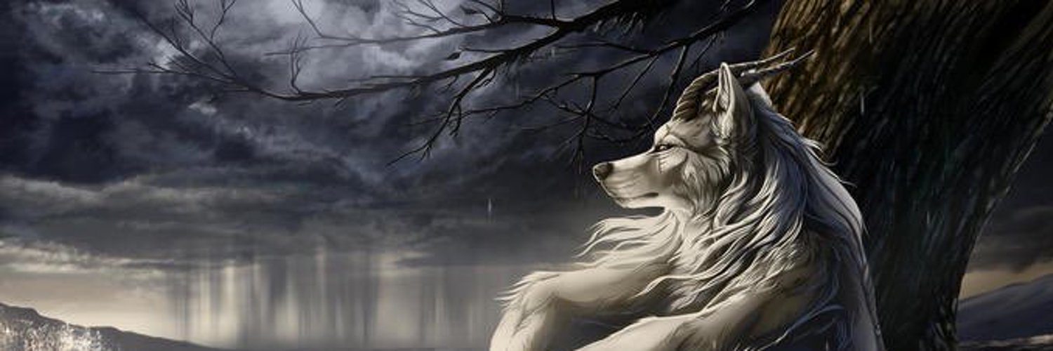 Lonely Wolf Profile Banner