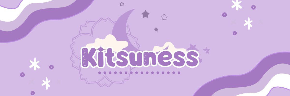 Kitsuuness ✨ Succufox VTuber banner