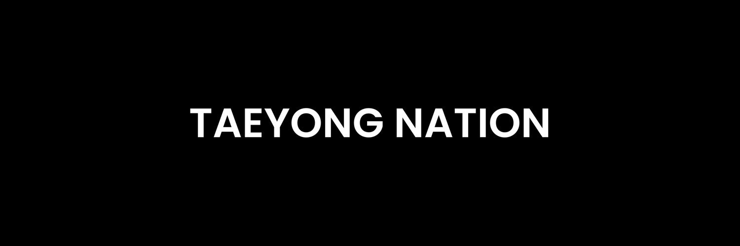 TAEYONG NATION MY banner
