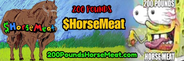 200lbsHORSEMEAT Profile Banner