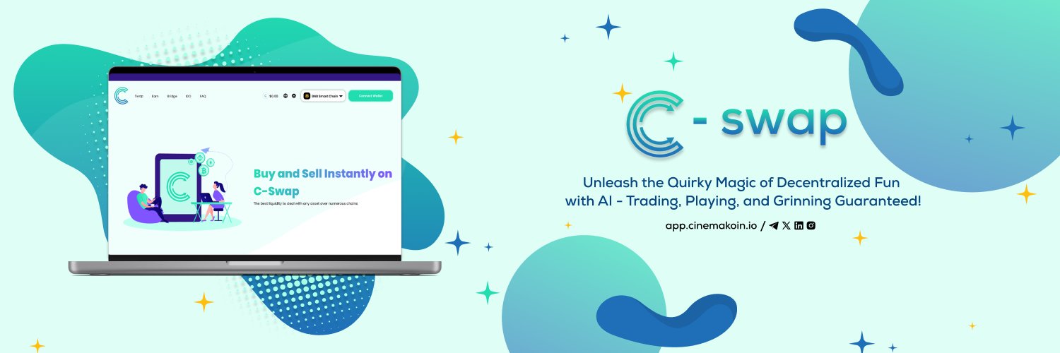 C-Swap powered by CinemaKoin (@Cswap_official) / Posts / X