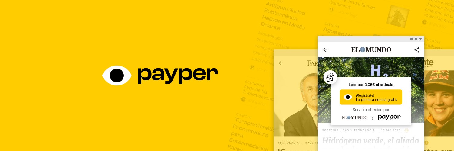 Payper - La mejor experiencia de lectura de prensa banner