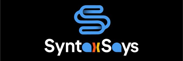 syntax_says Profile Banner