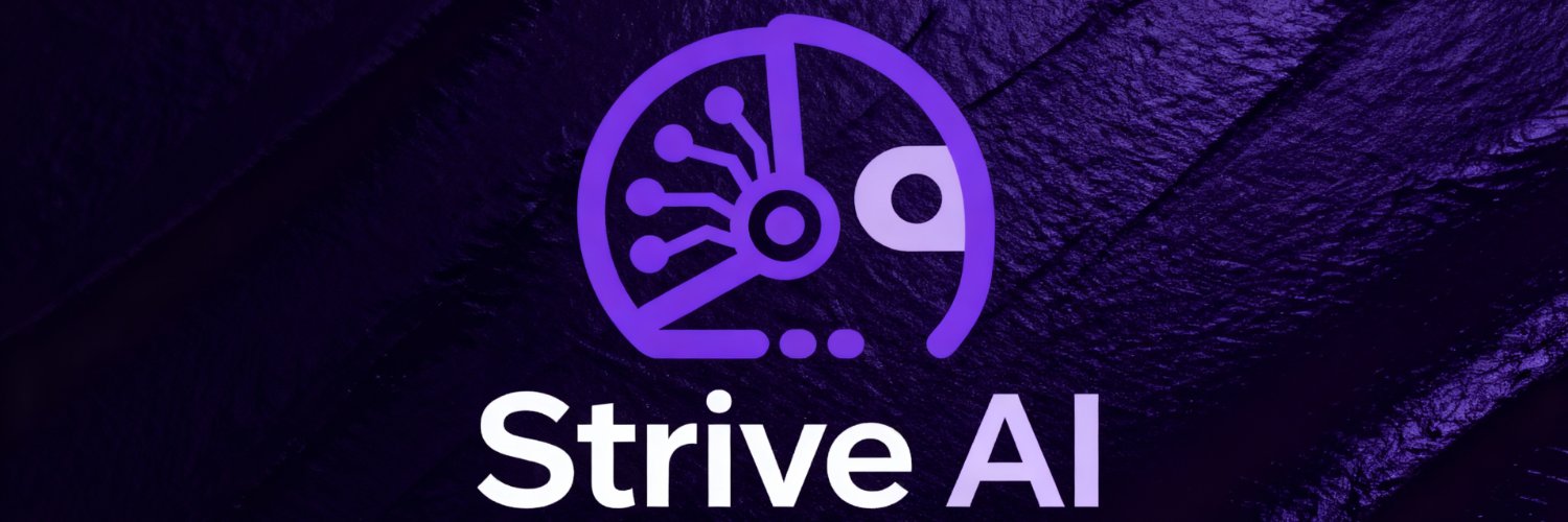 Strive AI banner