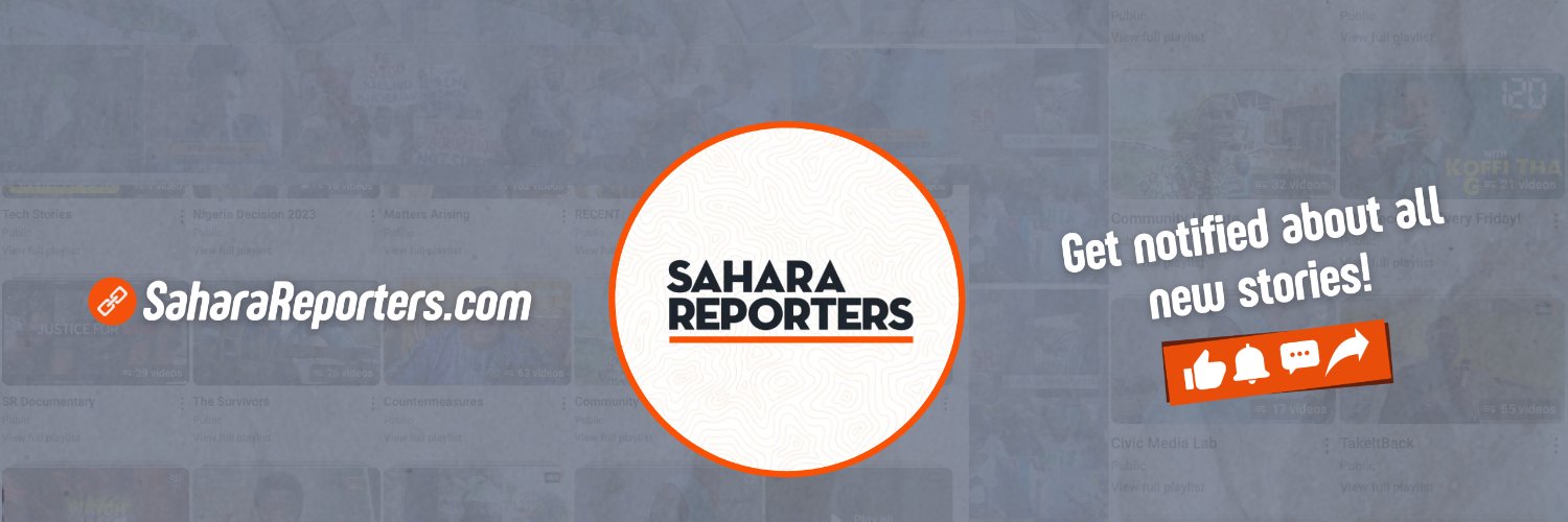 Sahara Reporters's banner