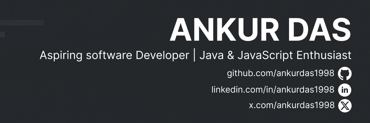 ankurdas1998's profile banner image
