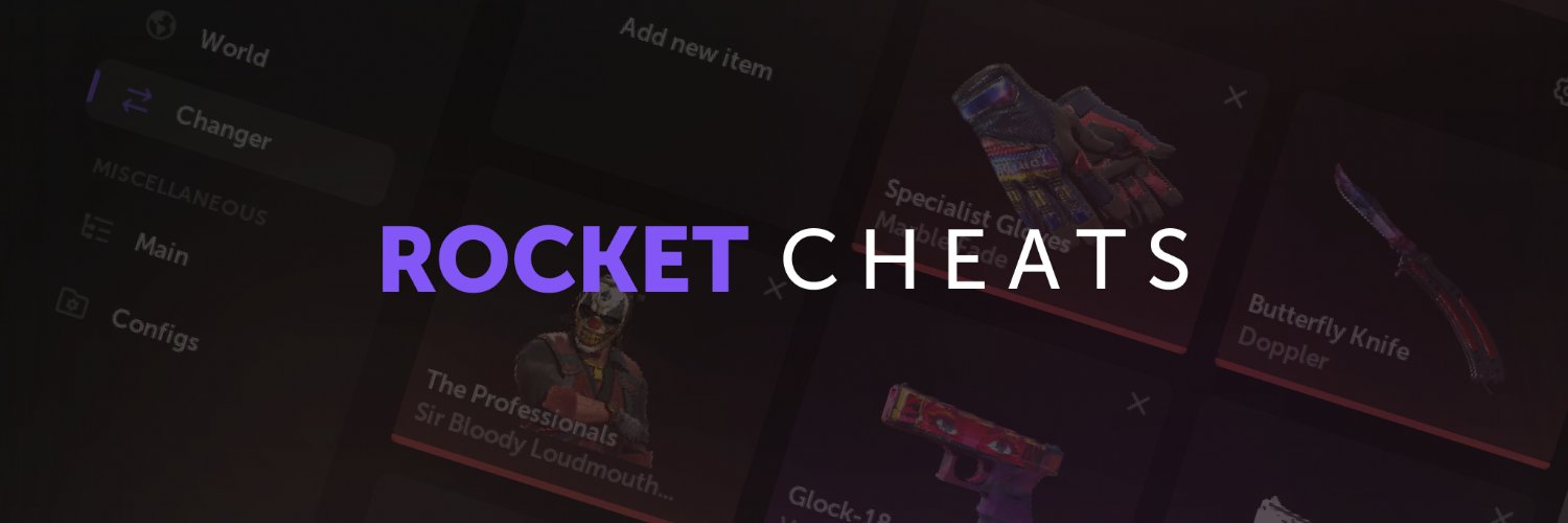 Rocket Cheats banner