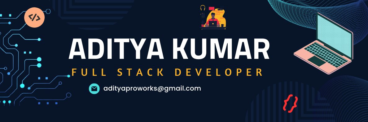 Aditya Yadav banner