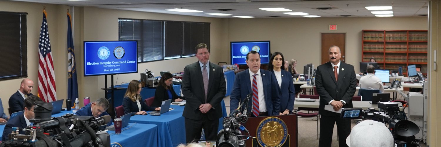 Attorney General Russell Coleman's banner