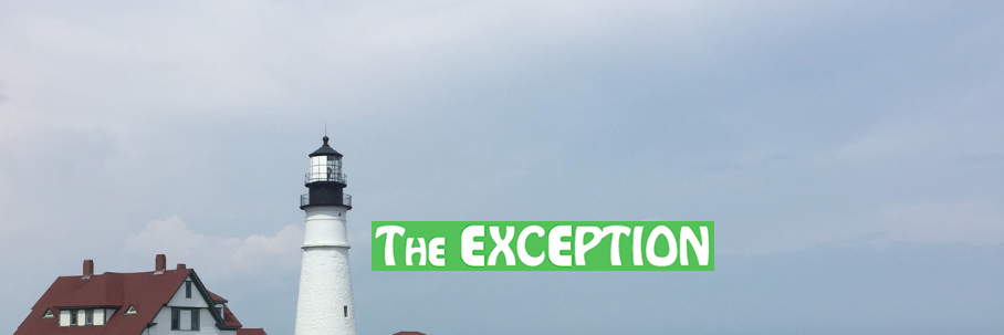 Exception Magazine banner