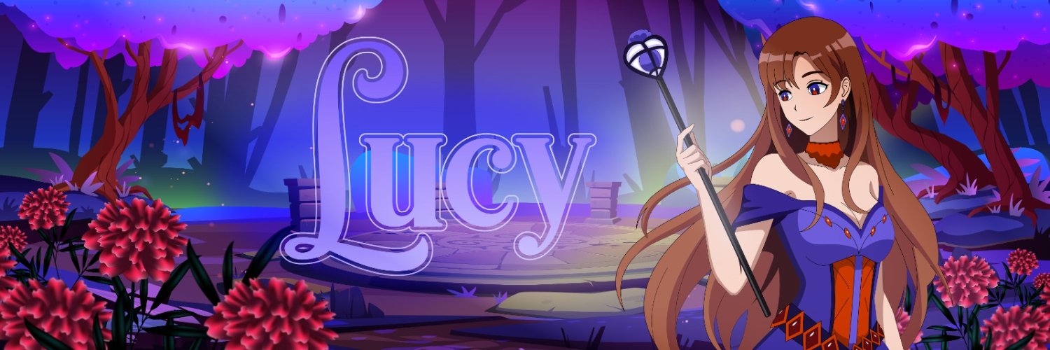 𝙇𝙪𝙘𝙮 💜/ 𝓥𝓽𝓾𝓫𝓮𝓻 𝓐𝓻𝓽𝓲𝓼𝓽 banner