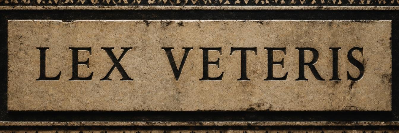 Lex Veteris banner