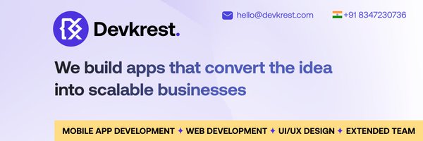devkrest Profile Banner