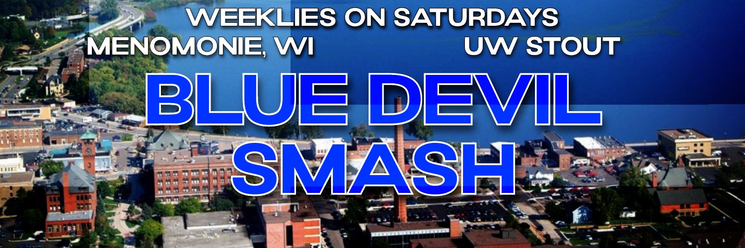 Blue Devil Smash banner
