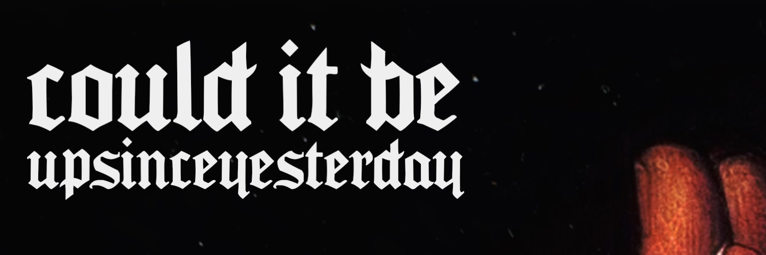 upsinceystrdy's profile banner image