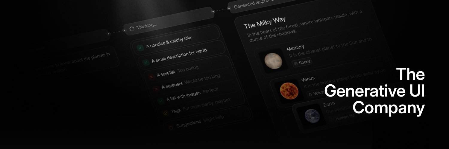 Thesys's banner