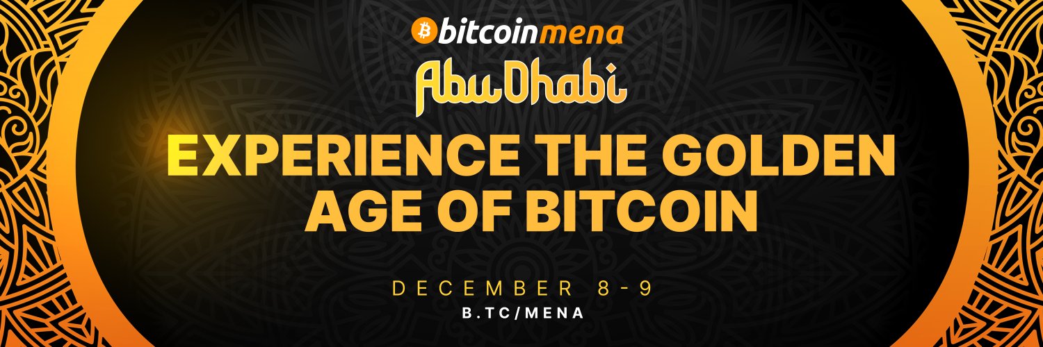 Bitcoin MENA Conference's banner