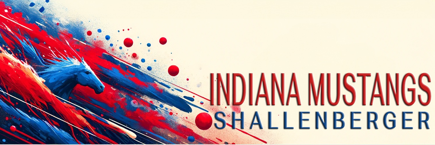 Indiana Mustangs - Shallenberger banner