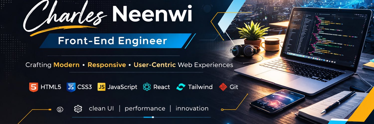 Charles || Web Developer banner