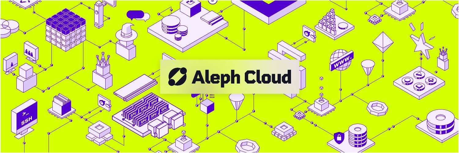 Aleph Cloud Support banner