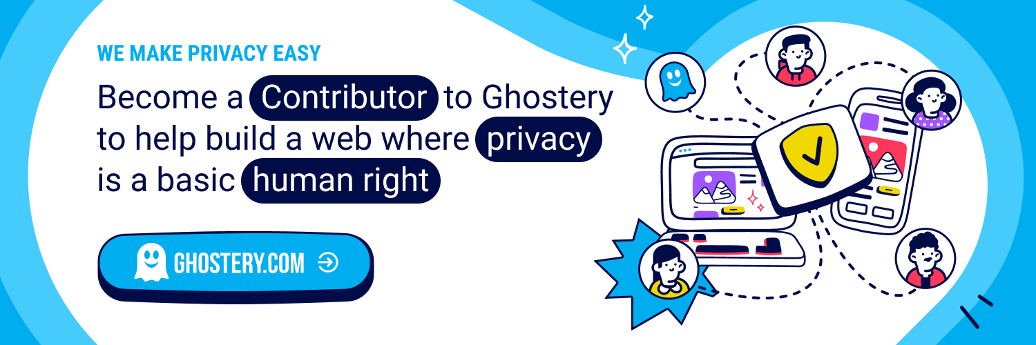 Ghostery banner