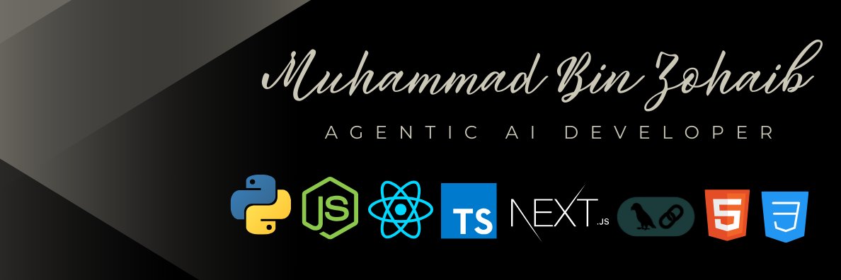 Muhammad Bin Zohaib banner
