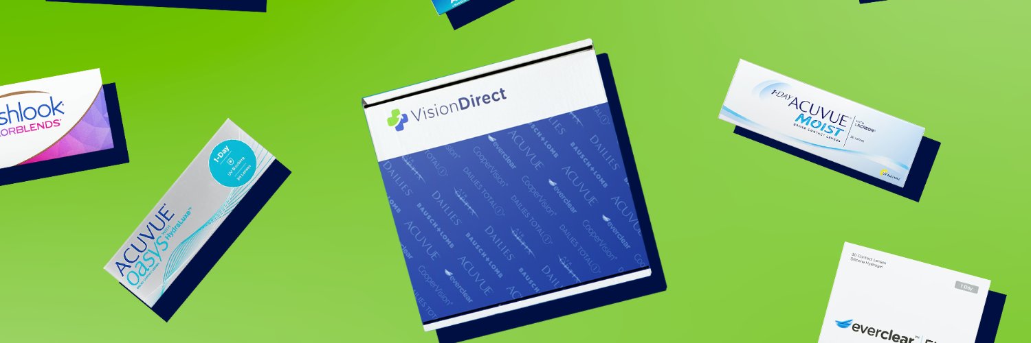 Vision Direct NL banner