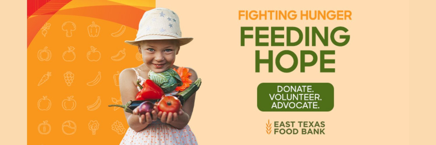 East Texas Food Bank banner