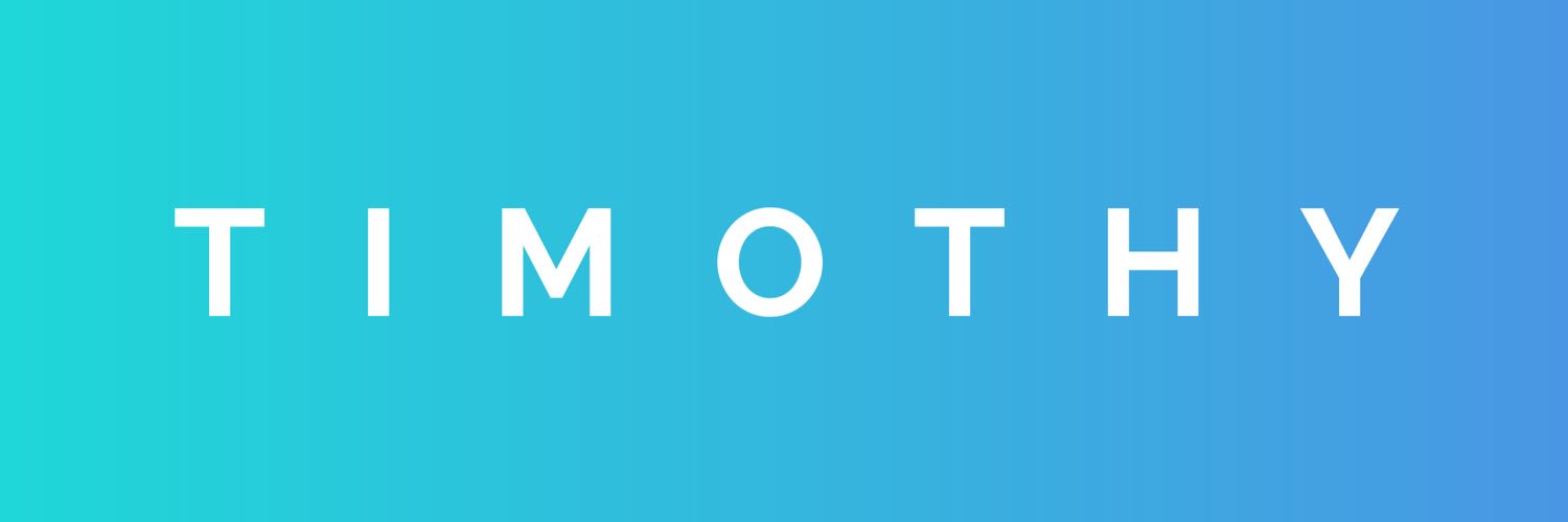 timothygothra's profile banner image