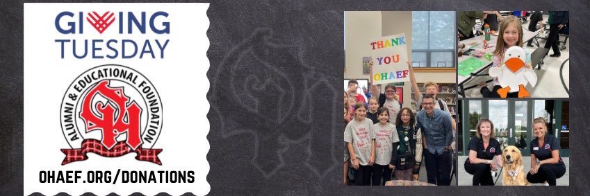 Oak Hills Alumni & Educational Foundation banner