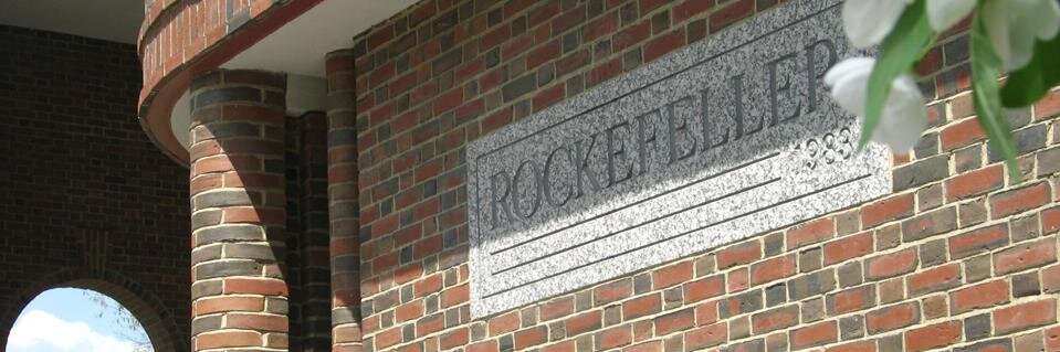Rockefeller Center banner