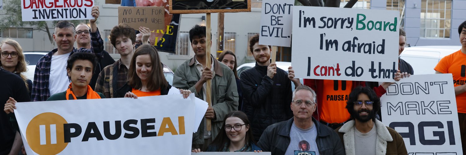 PauseAI US ⏸️ banner