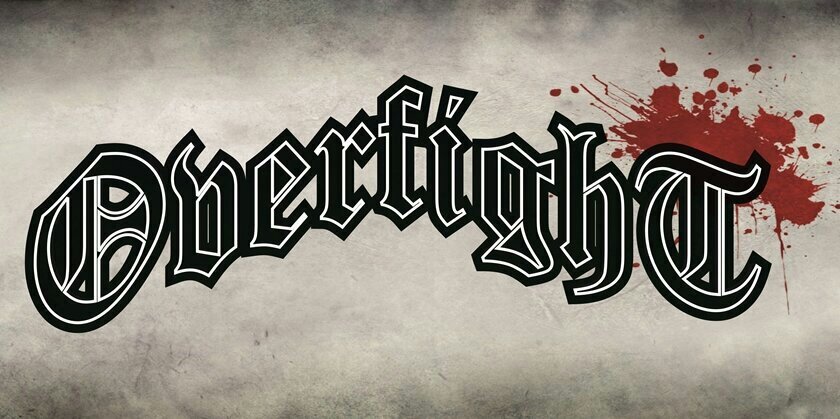 OVER FIGHT banner