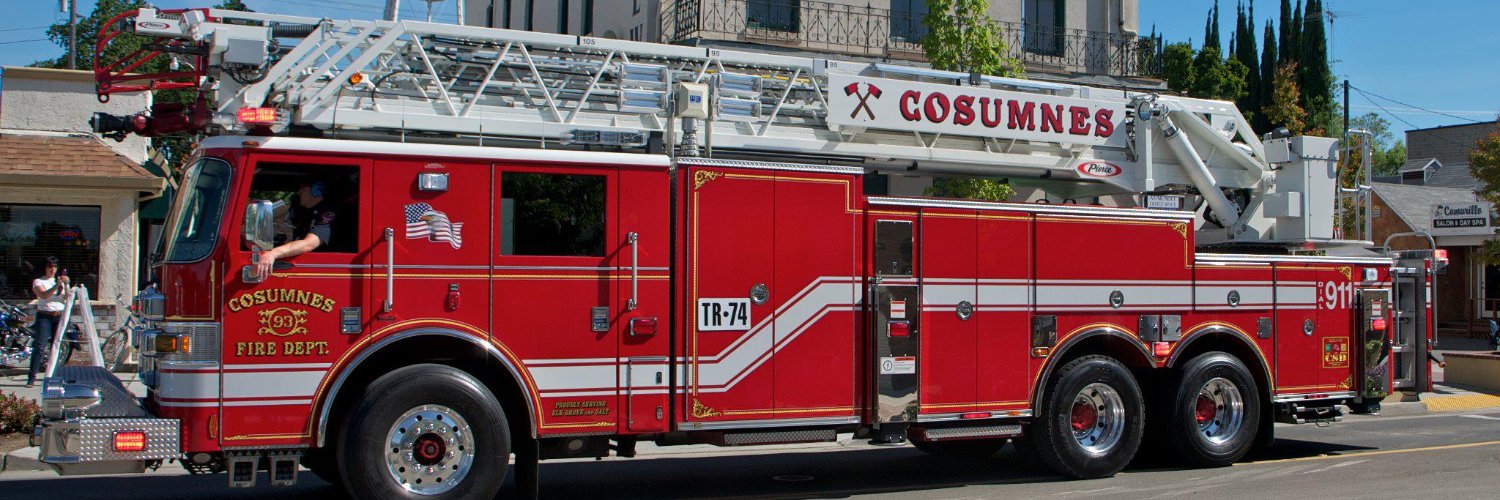 Cosumnes Fire Dept. banner