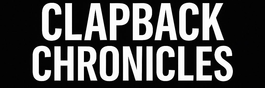 Clapback Chronicles – banner