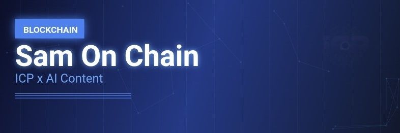 Sam on Chain banner