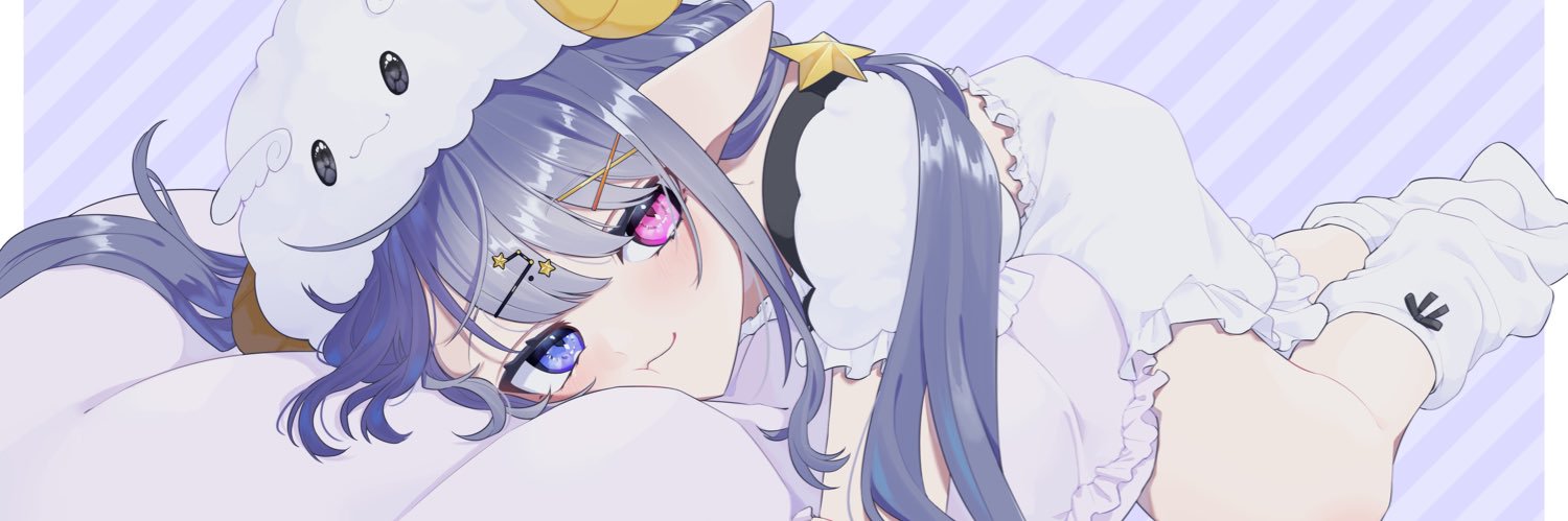 子羊めぇめ🐑💫🪽@Vtuber banner