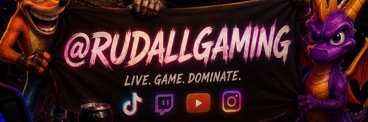 RudallGaming's profile banner image