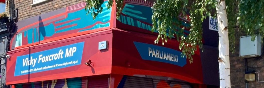 Vicky Foxcroft 💙 banner