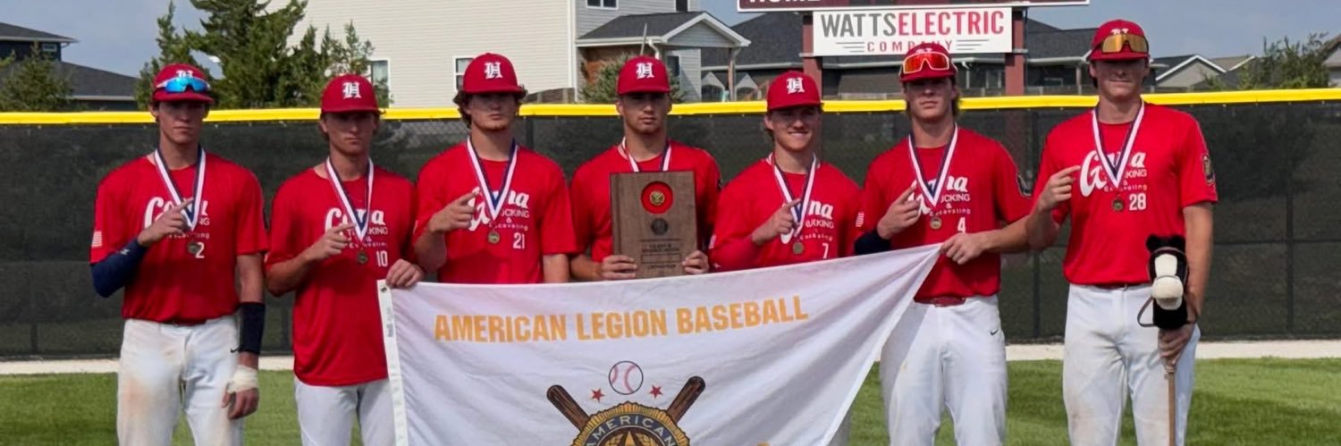 Hickman Post 105 Legion Baseball banner