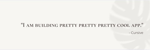 realcursive Profile Banner