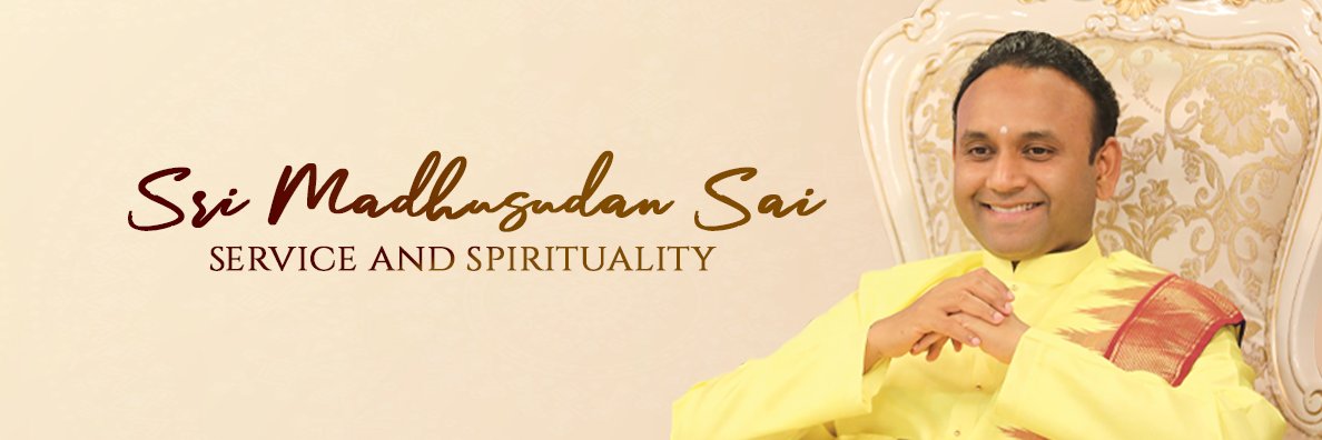 Sri Madhusudan Sai Global Humanitarian Mission banner
