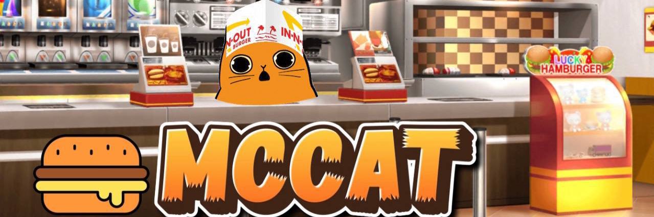 CatwifMcdonaldhat $McCAT Solana banner