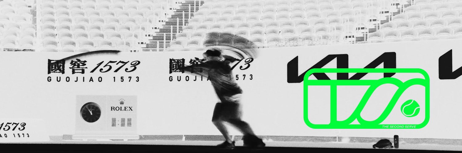 The Second Serve's banner