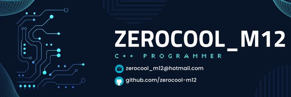 zerocool_m12 Profile Banner