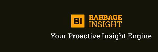 BabbageInsight Profile Banner