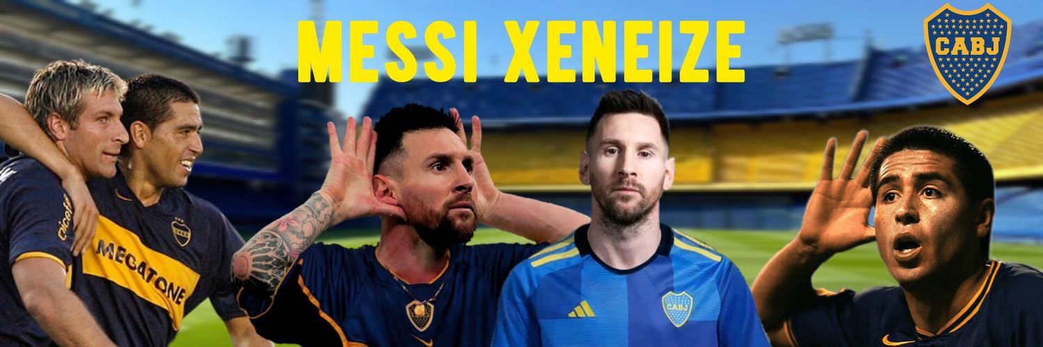 Messi Xeneize 🇸🇪 banner