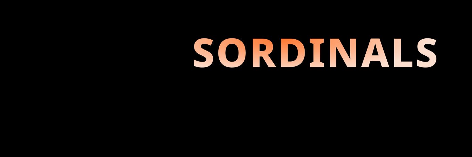 sOrdinals banner