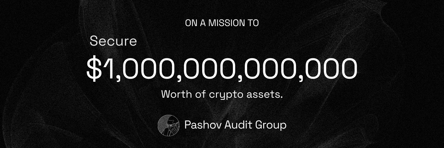 Pashov Audit Group's banner